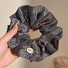 Gomas para el pelo de alta gama, sin esfuerzo chic, de estilo coreano, perfectas para otoño e invierno. Gomas de pelo XL, diseño retro, nueva colección 2026, ideales para crear un moño