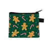 Bolsas de Navidad Transfronterizas Bolsas de Navidad Estilo Nuevo Bolsos para Niños Caricatura Mini Billetera Tarjeta Linda Estampada