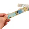 En stock Marcapáginas Metálico Hueco Pintura al Óleo Wen Chuang Pintura Famosa Estudiante Regalo Conmemorativo Creativo Marcapáginas con Borla a Figura