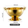 Cubeta para Champagne de Acero Inoxidable Engrosado Cubeta de Hielo para Bar Hielo Granulado Hielo Vino Espumoso Cubeta de Hielo Cubeta de Hielo Cubeta Bingzhi