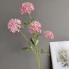 Hortensia Flor Bola de Nieve de 4 Cabezas Simulada Suministro del Extranjero Sala Modelo para el Hogar Diseño de Boda Accesorios de Decoración Venta al por Mayor