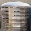 Tanque de Agua Cilíndrico de Acero Inoxidable 304, Tanque de Almacenamiento de Agua Grueso Vertical de Gran Capacidad, Hecho a Medida para Torre de Hidrante de Incendios Doméstica en Azotea