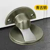 Orificio de succión para puerta sin agujeros nuevo succión al suelo anti-colisión tope de puerta succión de puerta invisible dormitorio contacto de puerta del hogar magnético fuerte silencioso