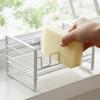 Estante de almacenamiento para baño olla cepillo escurridor cocina hierro multiusos estante para trapos venta al por mayor estante de almacenamiento para esponjas de piso