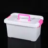 Caja de Almacenamiento para Cápsulas de Lavandería Estuche Organizador Caja Organizadora Bolso Caja de Almacenamiento para Coche Portátil Translúcida Hogar