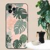 Adequado para iPhone 15 comércio exterior novo capa de celular casca de tartaruga folha de bambu verde