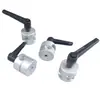 Abrazadera Fija de Eje Óptico Giratorio Multiángulo 360 Dedal Sensor Soporte Universal de Doble Agujero Conector de Sensor Fotoeléctrico