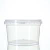 Tarro de Plástico Transparente Grado Alimenticio Redondo para Empaque PET Tarro para Empaque de Alimentos Alimentos Sellados Nuez Pecana Dulces