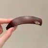 Presilha de cabelo requintada estilo coreano presilha banana de alta qualidade presilha tubarão de dente denso de tecido tamanho grande para cabelo grosso presilha de cabelo para mulheres