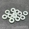 Anillo de Seguridad de Donut de Jade Birmano Grado A al por Mayor Pendientes Hechos a Mano DIY con Cuentas Anillo de Jade Accesorios Joyería de Jade