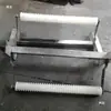 Suporte de barra em material de aço inoxidável, acessórios de suporte de pia, rolete de nylon, acessórios de granulador de parafuso duplo, acessórios para máquina 65