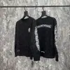 Versión Correcta Cro CH Algodón Puro de Alta Calidad Camiseta de Manga Larga Estampada para Hombre y Mujer Venta al por Mayor Artículos en Stock Venta al por Mayor Europea Americana Explosivo