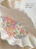 Nuevos accesorios de arte de uñas de estrella y corazón de color caramelo de perla transfronterizos, lindas decoraciones de uñas de resina de estrella de cinco puntas al por mayor