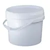 Cubo de Plástico de 1-35L para Líquido de Lavado de Autos, Líquido para Lavar Platos, Detergente para Ropa, Cubo de Pesca de Silicona, Comida para Perros, Comida para Gatos, Arena para Gatos, Cubo de Látex Blanco