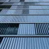 Persianas con Forma de Lanzadera de Aleación de Aluminio para Fábricas con Estructura de Acero, Toldo para Unidad de Aire Acondicionado Exterior Eléctrica