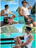 Bañadores para Hombre, Traje de Baño Anti-Vergüenza, Pantalones Cortos de Playa, Pantalones Cortos Casuales de Nuevo Estilo para Resort de Aguas Termales, Pantalones Cortos de Surf para la Costa