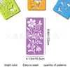 Plantilla de Pintura en Spray de Flores y Hierba de Colores Más Vendida en Amazon Herramienta Auxiliar para Pintura Graffiti Tablero de Dibujo Creativo DIY para Niños Mascotas