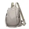 Mochila Cruzada de Tela Oxford para Mujer 2024 Nueva Moda Coreana Mochila de Viaje Lona Antirrobo Bolso Escolar para Estudiante Universitario