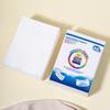 Película absorbente de color transfronteriza de 50 piezas, anti-transferencia de color, no destiñe, película para mezclar la ropa, papel absorbente de color, lavadora doméstica, prevención de manchas en la ropa