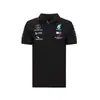 Macacão de corrida F1 transfronteiriço nova camisa POLO macacão de motocicleta montanha respirável secagem rápida manga curta POLO camisa off-road