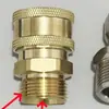 Conector rápido de salida para máquina de lavado de autos, manguera de agua a alta presión, pistola de agua, conector para máquina de limpieza doméstica, accesorios roscados internos macho y hembra