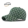 Chapéu estilo étnico Tendência nacional boné de beisebol jacquard aba rígida feminino retrô aba curva boné bico de pato masculino e feminino marca da moda chapéu de sol