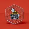 Caja de Empaque de Waffle de Huevo Estilo Nuevo, Popular en Xiaohongshu, Caja Desechable de Waffle de Huevo Explosivo Estilo Hong Kong