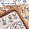 Pingentes Colar Brincos de Utensílios de Cozinha Pequenos Fofos de Acrílico Corrente para Celular Bolsas Joias Penduradas Feitas à Mão com Contas DIY