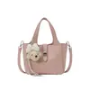 Bolso Cubo con Patrón de Lichi para Mujer 2026 Nuevo de Moda Versátil para el Trabajo Bolso de Hombro Cruzado Bolso Cesta de Nicho
