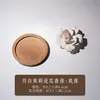 Ornamento Diffusor de Aroma de Flor de Cerâmica Amassada à Mão, Patrimônio Cultural Imaterial Feito à Mão, Base Porta Incenso, Sensação Zen Chinesa de Alto Padrão, Presente de Aniversário