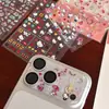 Lente popular para iPhone 17 Pro Max autoadesiva fofa Kitty My Melody DIY adesivo Bape para celular