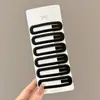 Pinzas de Colores Ovaladas para el Cabello de Niñas, Pinzas BB para Flequillo y Cabello Fino, Pinzas para el Pelo de Bebé Lindas de Cuadros de Gota de Agua