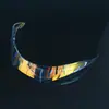 Capacete de Motociclismo Ciclismo Integral Modificação Personalizada Spoiler Ampliado Acessórios de Asa Traseira Adequado para Capacete Agv K6 Asa Traseira