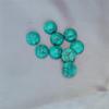Face de Anel Redonda de Ágata de Cristal Natural, Pedra Olho de Tigre, Ametista, Pingente de Lápis Lazúli Acessórios DIY, Face de Anel de Cristal Branco