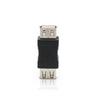 2.0 USB fêmea-para-fêmea adaptador de computador de alta velocidade usb dupla fêmea cabeça reta USB dupla interface fêmea