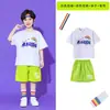 Roupas de Performance de Cheerleading Infantil Roupas de Coro Esportivo para Alunos do Ensino Fundamental Roupas de Dança de Performance de Cheerleading para Jardim de Infância
