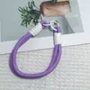 Cordón Popular Transfronterizo Estilo Dopamina para Teléfono Corto con Almohadilla Gruesa de Doble Extremo para Teléfono, Correa de Muñeca Antiperdida para Botella de Agua y Bolsa