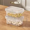 Caixa de armazenamento de frutas de grande capacidade de grau alimentício, caixa especial para freezer selada para geladeira com tampa de encaixe