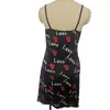 Ins Produtos Novos Transfronteiriços Europeus e Americanos Amazon/Ebay Comércio Exterior Sexy Lingerie Tamanho Grande Vestido Camisola em Forma de Coração Sexy