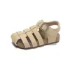 Sandalias Diadema Caladas Estilo Coreano para Niñas 2026 Verano Nuevas Zapatos Deportivos de Playa con Suela Suave Sandalias con Pedrería para Bebés Niñas