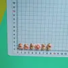 Dibujos Animados Pequeño Caqui Flor de Cerezo Capibara Serie Resina Accesorios Diadema DIY Funda para Teléfono Celular Material para Joyería