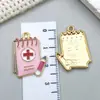 Equipo Médico Gorro de Enfermera Termómetro Jeringa Gota de Aceite Aleación Accesorios para Joyería DIY Collar con Llave Pulsera Colgante