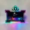 Letrero Luminoso de Mano para Bar KTV, Letrero Guía de Vino, Carácter Luminoso Acrílico, Letrero Luminoso de Brindis Rápido para Cumpleaños
