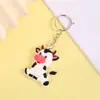Chaveiro Pingente Desenho Animado Pvc Borracha Macia Pequeno Presente Chaveiro Animal Chave de Carro
