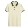 Camisas tipo polo de manga corta con bloques de color para el trabajo, personalizadas con logo impreso, uniformes para grupos corporativos, camisas culturales publicitarias bordadas para el verano