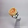 Tela Cepillada Austin Rosa Flor Artificial Boda Salón de Bodas Set Material Floral Fila de Flores Guía de Camino Decoración de Pared de Flores Flor Artificial