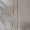 Acero de titanio no se decolora sin colgante cadena única versátil cadena ligera cadena de titanio cadena desnuda cadena de combinación cadena fina cadena para la clavícula collar baño