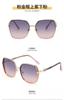 Gafas de Sol Beige con Borde Grueso y Diamantes Brillantes para Mujer, Moda de Celebridad de Internet, Nuevo Modelo 2025, Gafas de Sol de Alta Gama Anti-UV para Mujer