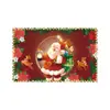 Nueva tela de fondo navideño transfronteriza para decoración de eventos, arreglo de banderas, fiesta fotográfica temática navideña para crear ambiente, personalización