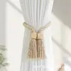 TEMU Corda de Algodão Prendedor de Cortina Fivela Magnética para Cortina Sem Furos Corda Decorativa para Prender Cortina Estoque de Fábrica Atacado